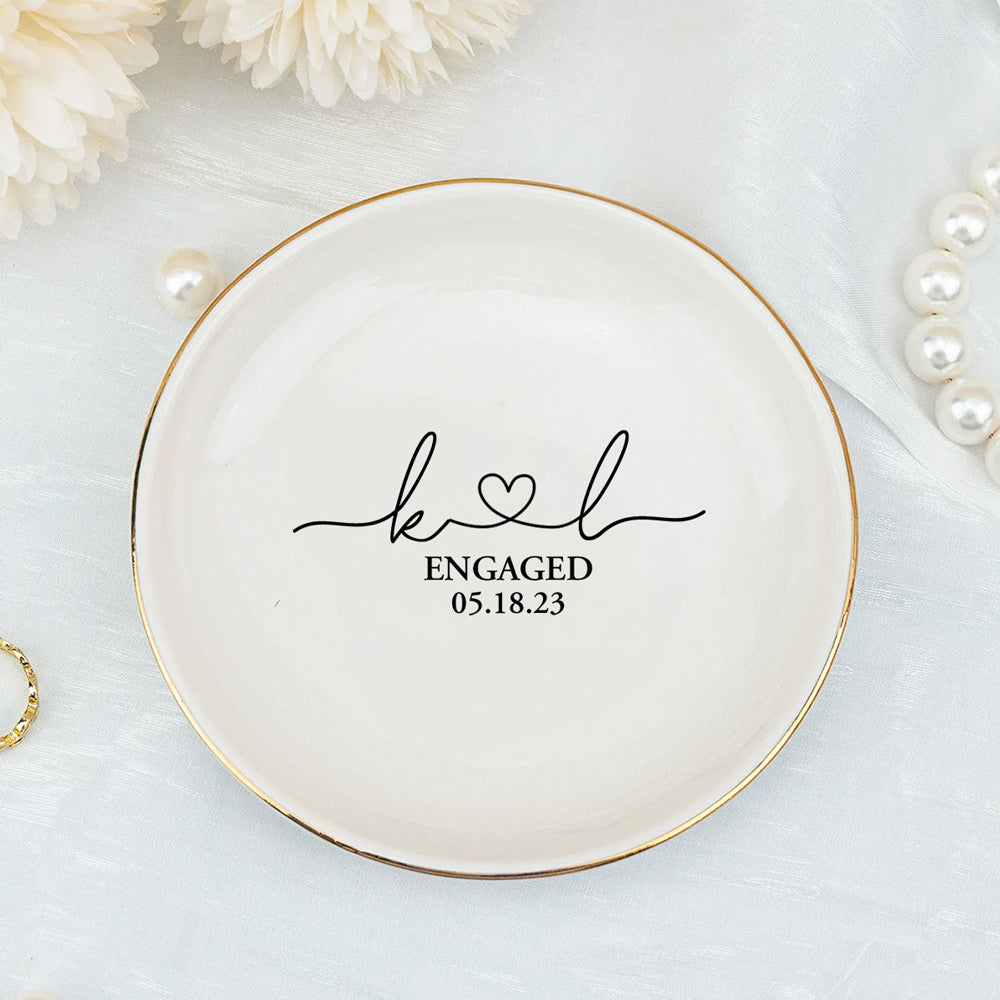 Still feels like we just got married – Personalized Custom Jewelry Dish