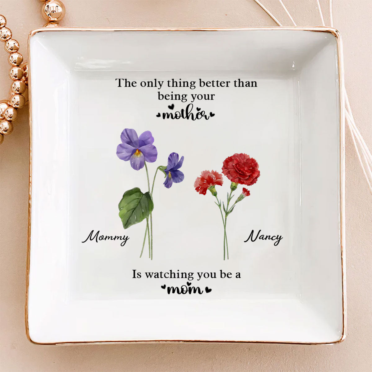 You Are The Best Thing – Personalized Custom Jewelry Dish